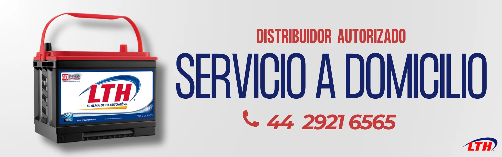 LTH Distribuidor Autorizado — Servicio a domicilio — (44) 2921-6565